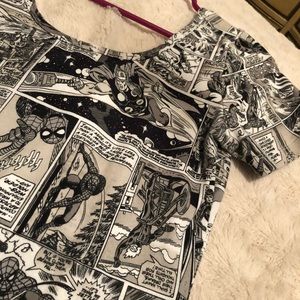 Marvel Comics Bodycon Dress